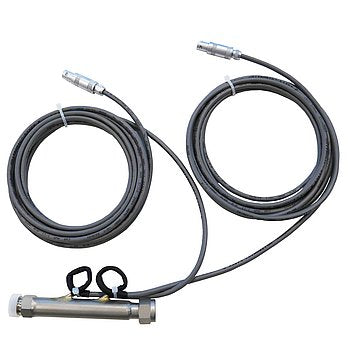 Temperature sensor Pt100, M16x1, for fluid outlet or return, double