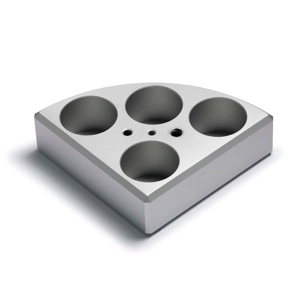 MultiAluBlock™، 4 مواضع. بقطر 28 مم وارتفاع 24 مم