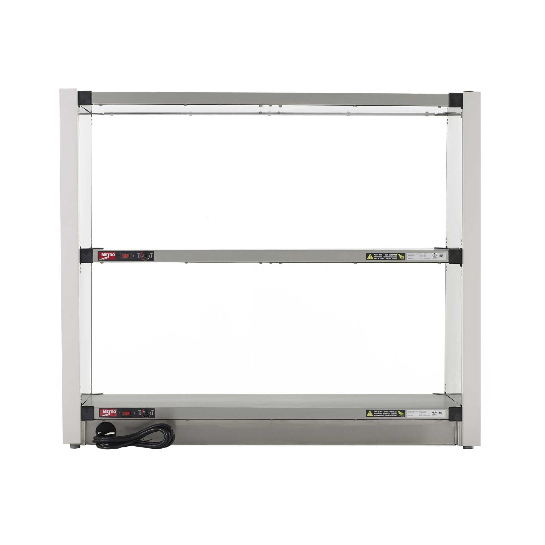 Metro2Go GG2C-HS1842 محطة تسخين ذات رفين، 120 فولت، 800 وات