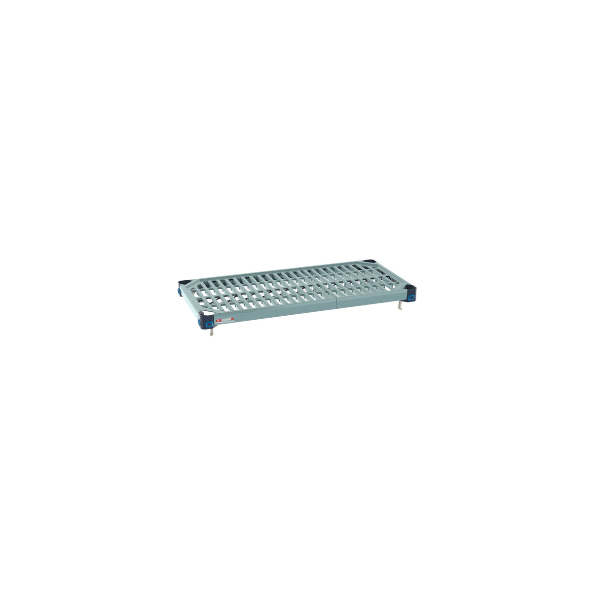 MetroMax Q MQ1430G Plastic Industrial Shelf with Grid Mat, 14" x 30"