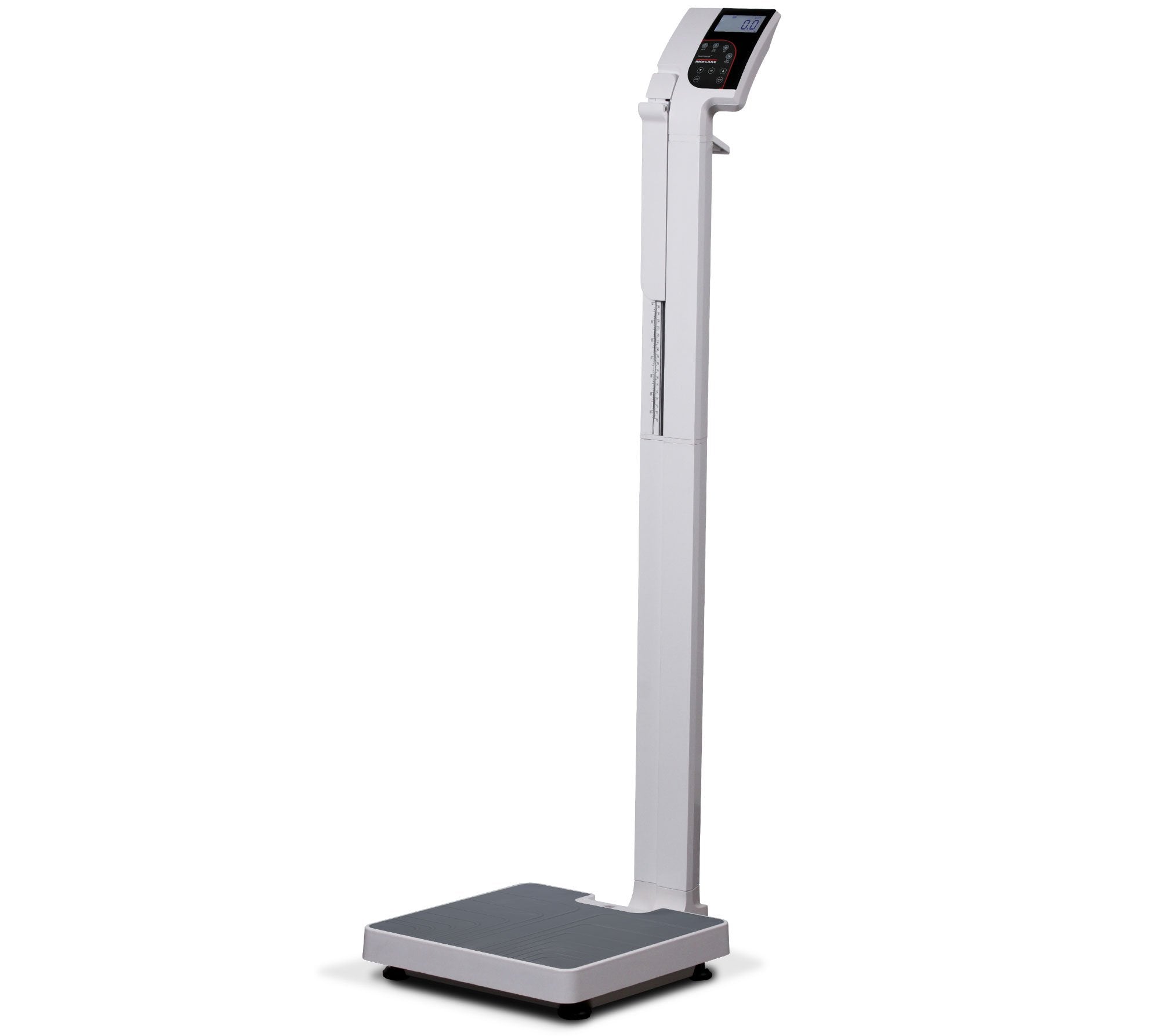 Rice Lake 119113 550lb x 0.2lb, 150-10-5 Digital Physician Scale Eye-Level Includes 6 AA Alkaline with 2 years Warranty