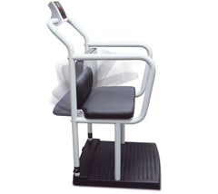 Rice Lake 133120 1000lb(450kg) x 0.2lb(100g), 250-10-4 Bariatric Scale with Handrail and Chair Seat with 2 years Warranty