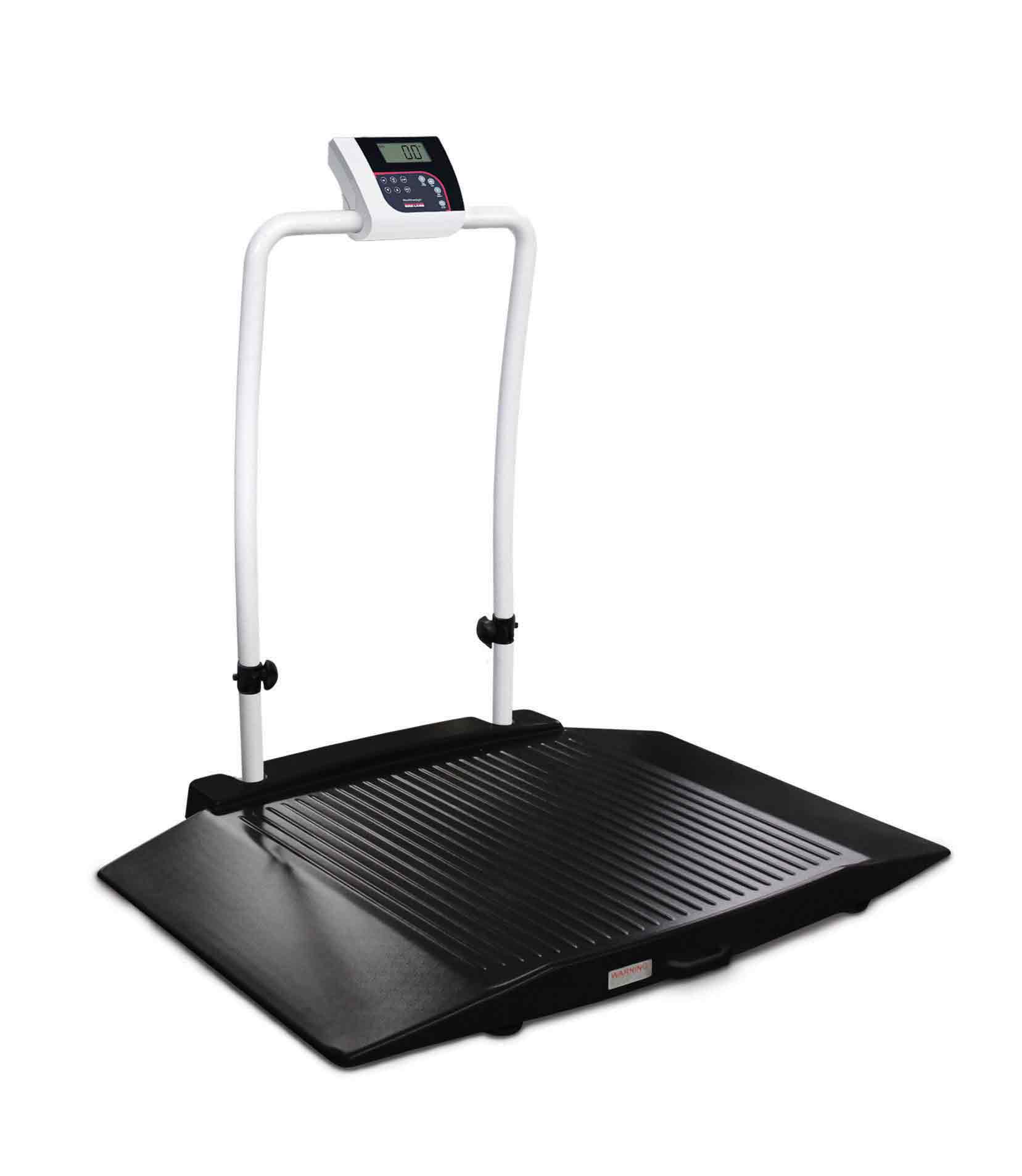 Rice Lake 141447 1000lb x 0.2lb, 350-10-3 Dual-ramp Wheelchair Scale with 2 years Warranty