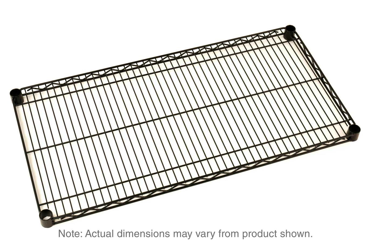 Metro Super Erecta 2460NBL Industrial Wire Shelf, Black, 24" x 60"