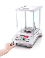 OHAUS AX224N ADVENTURER ANALYTICAL BALANCE 220 g 0.0001 g 0.1 mg - 2 YEAR WARRANTY NTEP