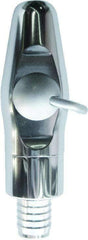 TPC Dental P2330+TB Deluxe Autoclavable High Vacuum Valve (Short) with 6' Tubing