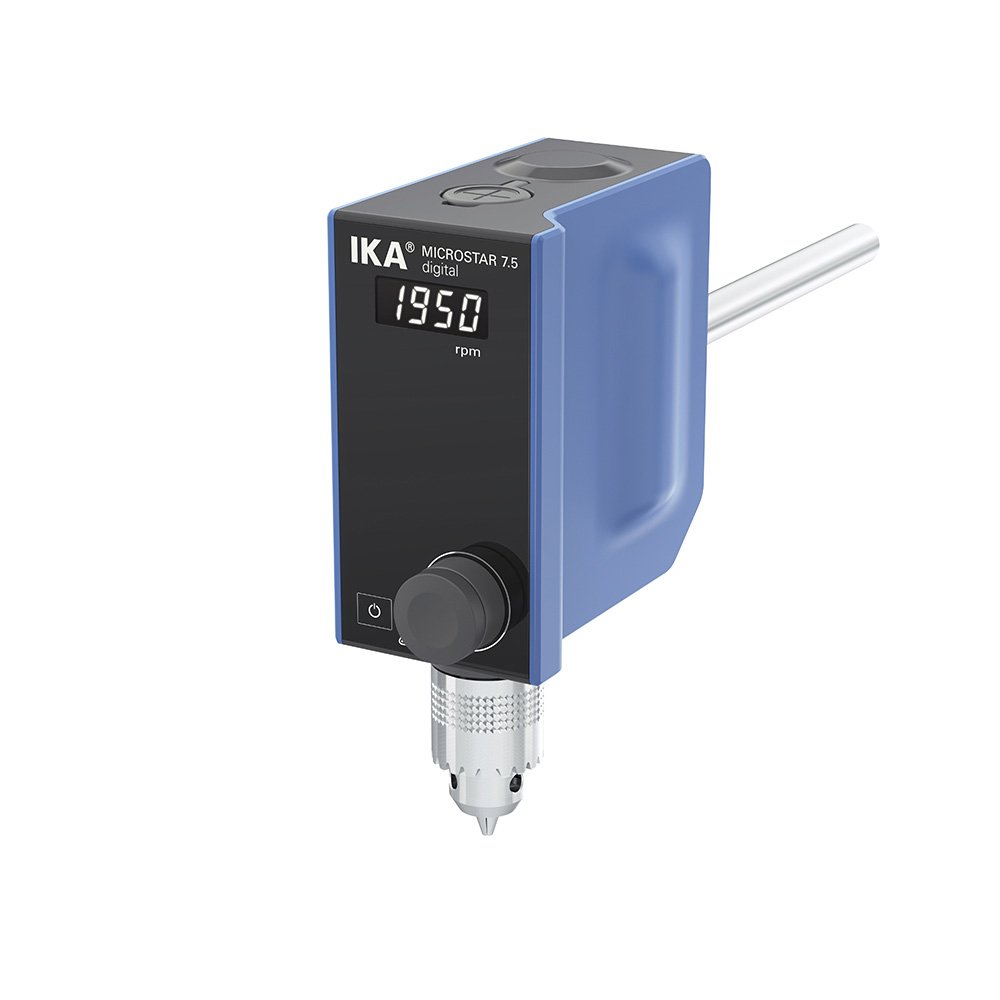 IKA 25004715 Microstar 7.5 Digital, Overhead Stirrer, 0/50 - 2000 rpm