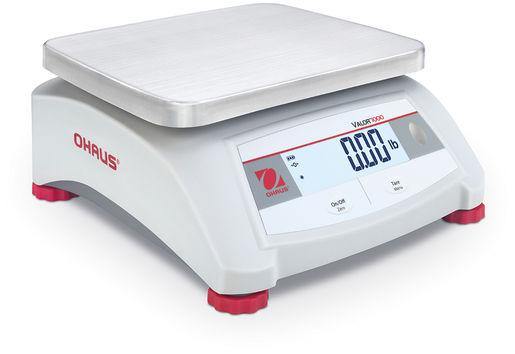 Ohaus 30539393 30.0 kg / 60.0 lb, 5.0 g (0.01 lb), V12P30 Compact Scale