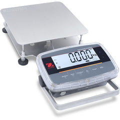 Ohaus 30575562, 12.5 kg (25 lb) Capacity, 1 g (0.002 lb) Readability, I-D61PW12K1R5 Defender 6000 Washdown Bench Scale