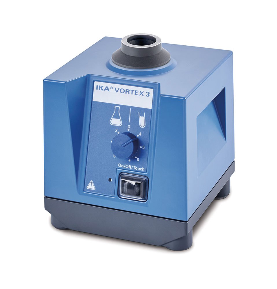 IKA 3340001 Vortex 3 Orbital Shaker, 0 - 2,500 rpm