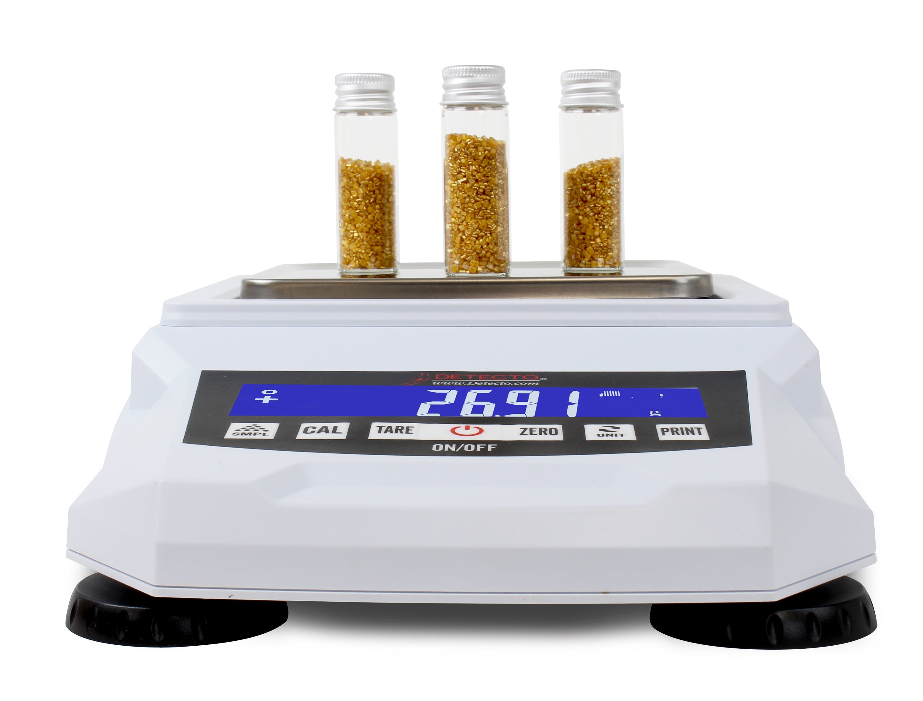 Detecto 420-100 Digital Precision Balance Scale, 100 g x 0.01 g, 5.7 in W x 4.5 in D Platform