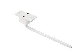 DCI 4445 Holder Bar, Under Counter Swing Mount, White