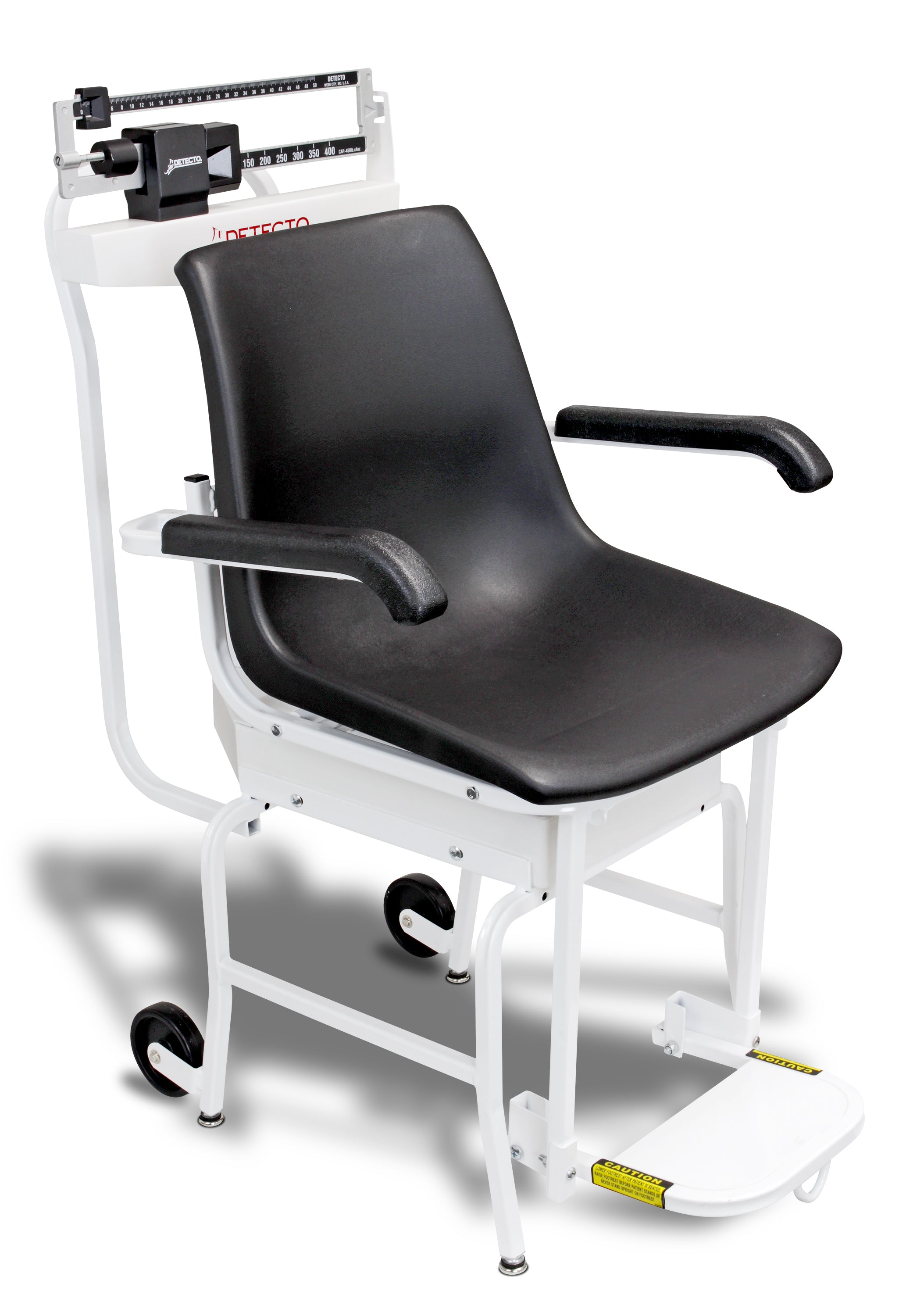 Detecto 475 Chair Scale, Weighbeam, 450 lb x 4 oz