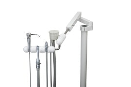 DCI 5473 Telescoping Arm Assistant's Instrumentation Premium 4 Position Precision Comfort (Syr, 2 HVE, SE) White