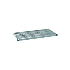 MetroMax Q MQ2448G Plastic Industrial Shelf with Grid Mat, 24" x 48"