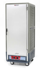 Metro C539-HXFS-4-GY C5 3 Series Insulated Holding Cabinet, Full Height, Full Length Solid Door, Fixed Wire Slides, 220-240V, 50/60Hz, 1681-2000W, Gray