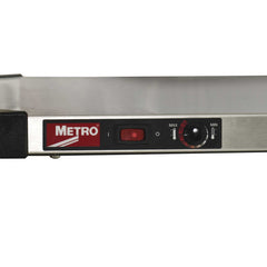 رف تسخين من الفولاذ المقاوم للصدأ من Metro HSX1848-UK Super Erecta Hot، 220-240 فولت، 336-400 وات، قابس من النوع G، 18 بوصة × 48 بوصة