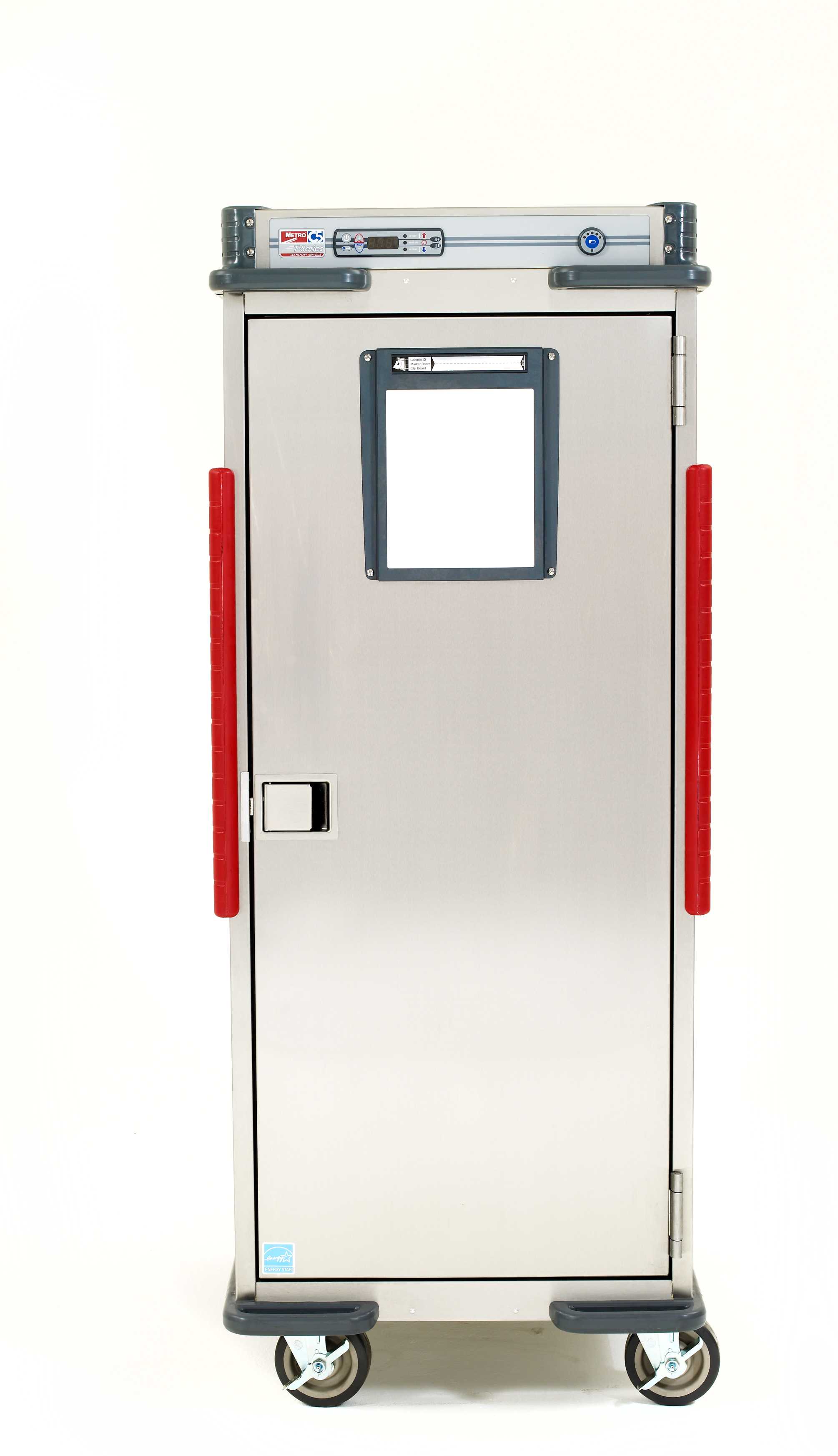 Metro C5T9X-DSFA C5 T-Series Heated Transport Cabinet, Full Height, Full Length Solid Door, Fixed Lip Load Slides, 220-240V, 50/60Hz, 1176-1400W