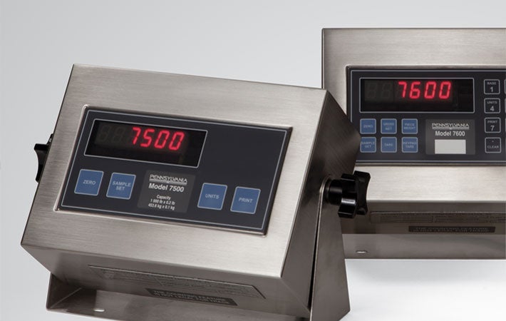 Pennsylvania Scale Company 7600/4 SSR, 7600 Count Weigh Indicator with AC Relay 120 VAC with 4 Year Warranty