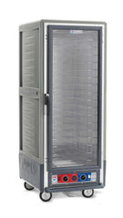 Metro C539-CFC-4-GYA C5 3 Series Insulated Holding/Proofing Cabinet, Full Height, Full Length Clear Door, Fixed Wire Slides, 120V, 60Hz, 2000W, Gray