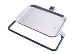 DCI 8397 Tray, Folding Rigid Arm Mounted, White