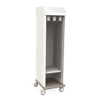 Metro SXRS83MCATHTD Starsys Tambour Door Mobile Catheter Storage Cabinet, Single Wide