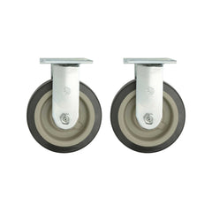 Metro C5T-6RDGCSTR 6" Rear Rigid Caster Upgrade for C5 T-Series and R-Series Cabinets