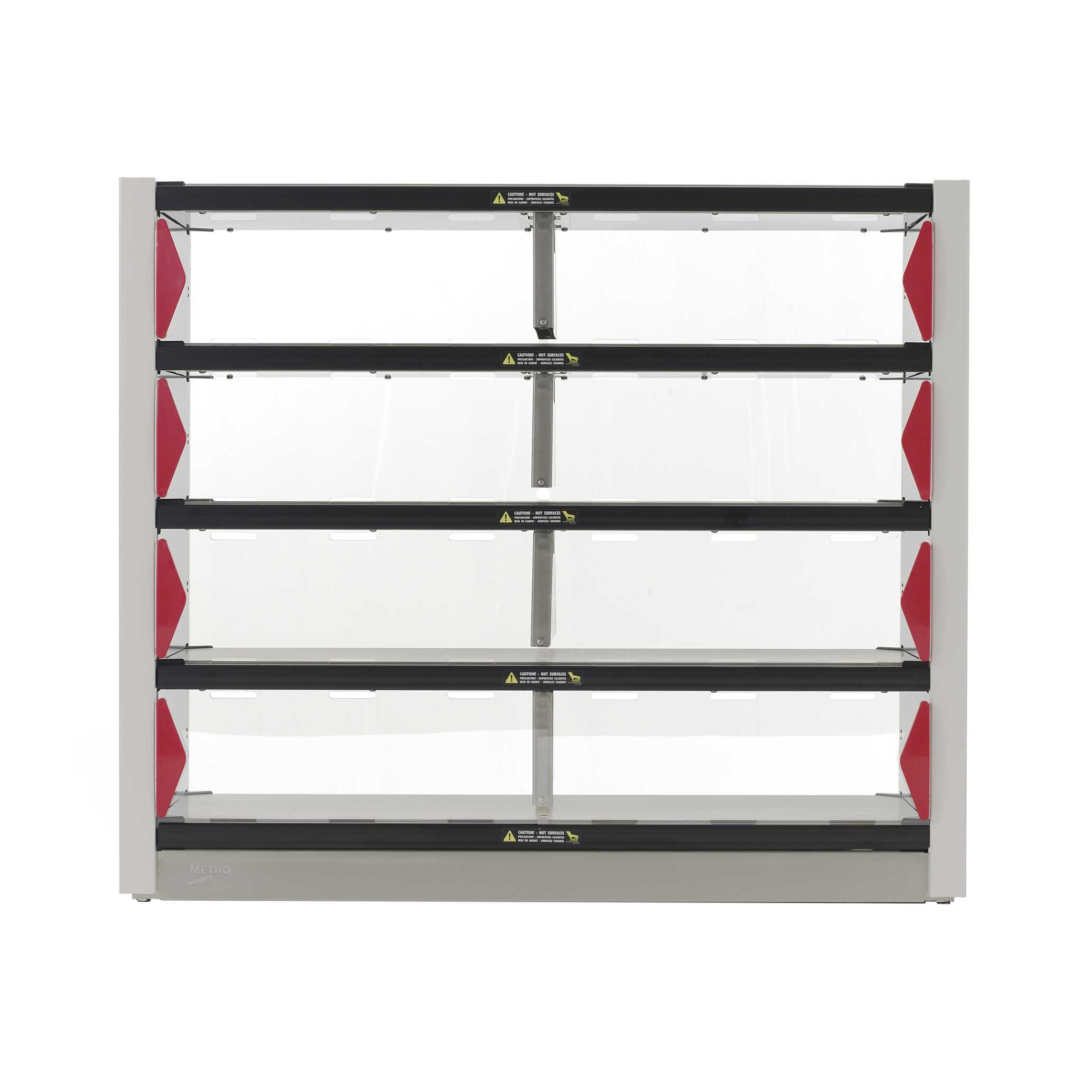 محطة تسخين Metro2Go PU8CD-HS1842 ذات 8 حجرات لاستلام البيتزا والوجبات الجاهزة والتوصيل، 120 فولت، 1600 وات