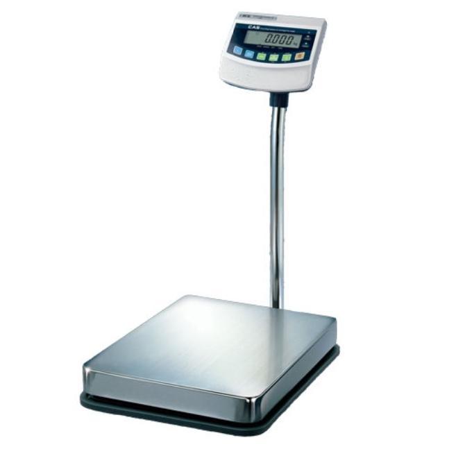 CAS BW-60DB, 150 x 0.05 lbs, BW-60 Bench/Platform Scale with 2 Year Warranty