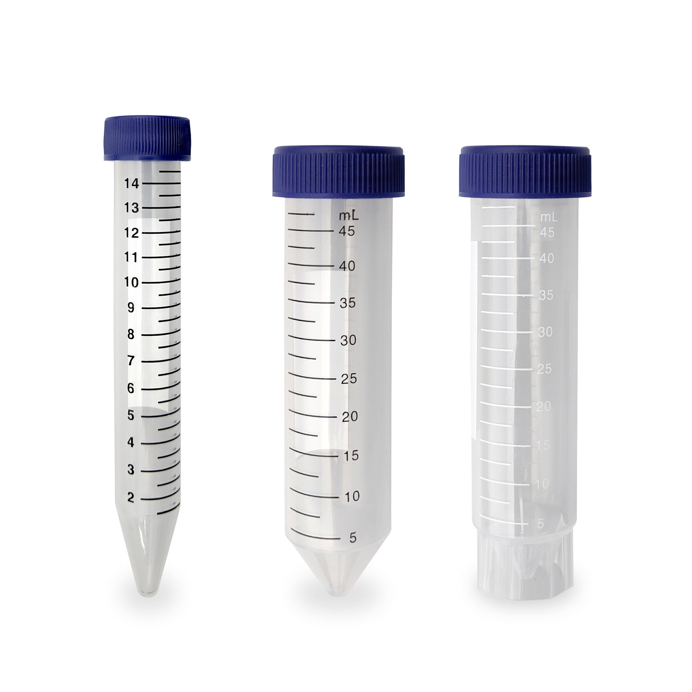 MTC Bio C2603-B, Centrifuge Tube, 50Ml PP (29x115mm), Flat Screw Cap, Non-Sterile Bulk Bag, 500/cs