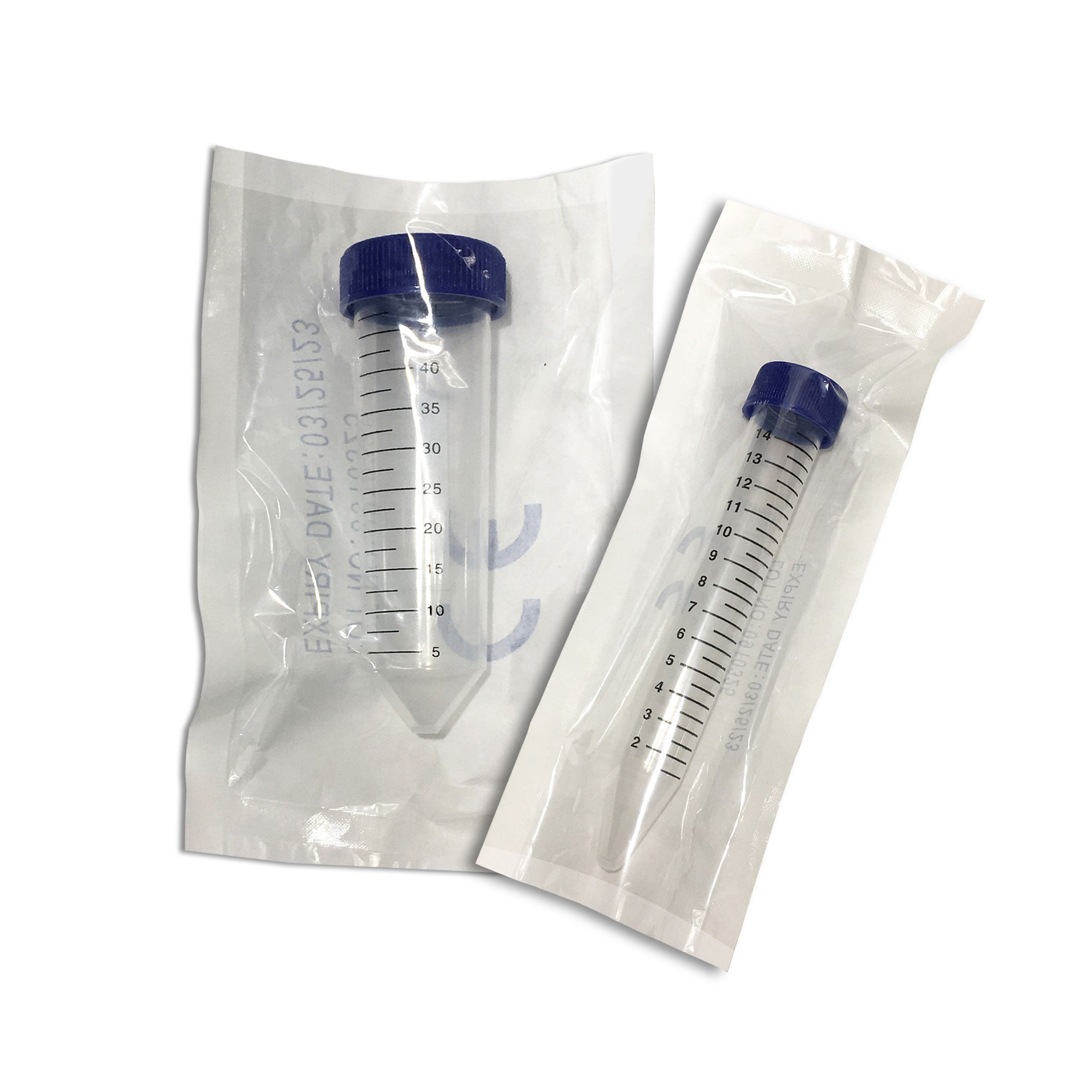 MTC Bio C2650-W, Centrifuge Tube, 50Ml PP (29x115mm), Flat Screw Cap, Individually Wrapped Sterile, 300/cs