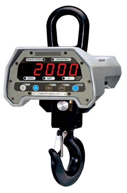 CAS CAST2-PLUS(10K), 10,000 x 2 lbs, Caston II Plus Crane Scale, Bluetooth Capable with 2 Year Warranty