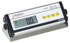 Detecto DR660 Portable Bariatric Scale 660 lb x .5 lb / 300 kg x .2 kg