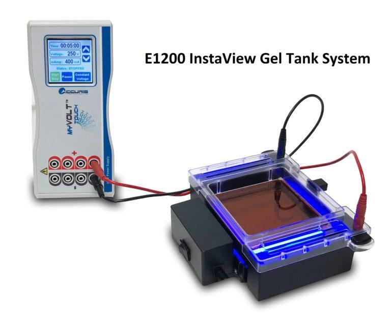 Accuris E1200 myGel InstaView Gel Tank with Blue LED Illuminator