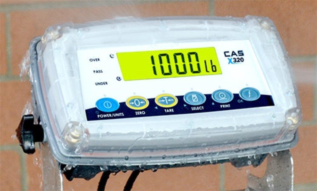 CAS EX-15100, 100 lbs, Enduro Extreme Washdown Checkweigher, 15" x 15" x 3" with 2 Year Warranty