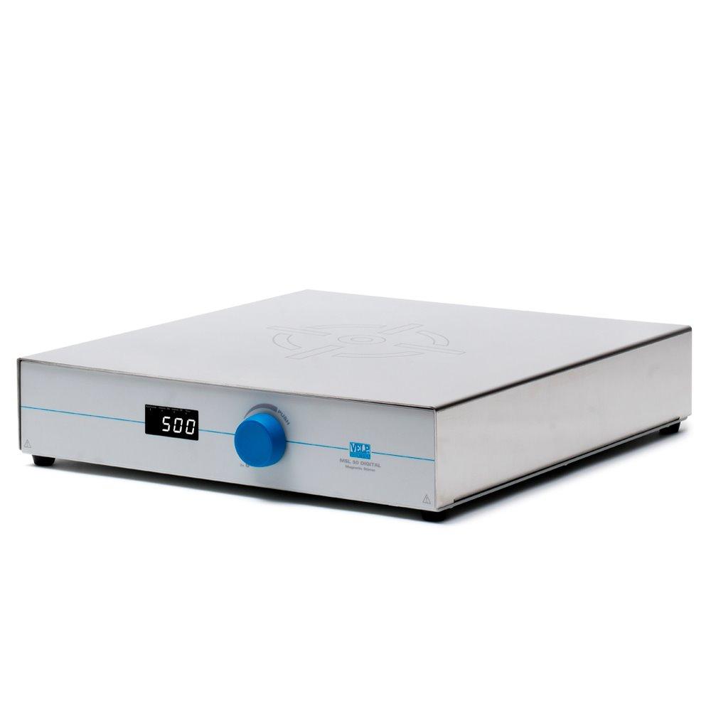 Velp Scientifica F203A0512 MSL50 Digital High Volume Magnetic Stirrer, 100-240V/50-60Hz with 3 years Warranty