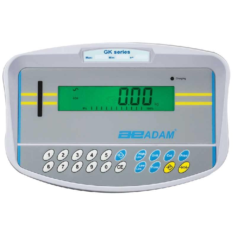 Adam Equipment GKaM Selectable Capacity, GK Indicator - 12 Month Warranty