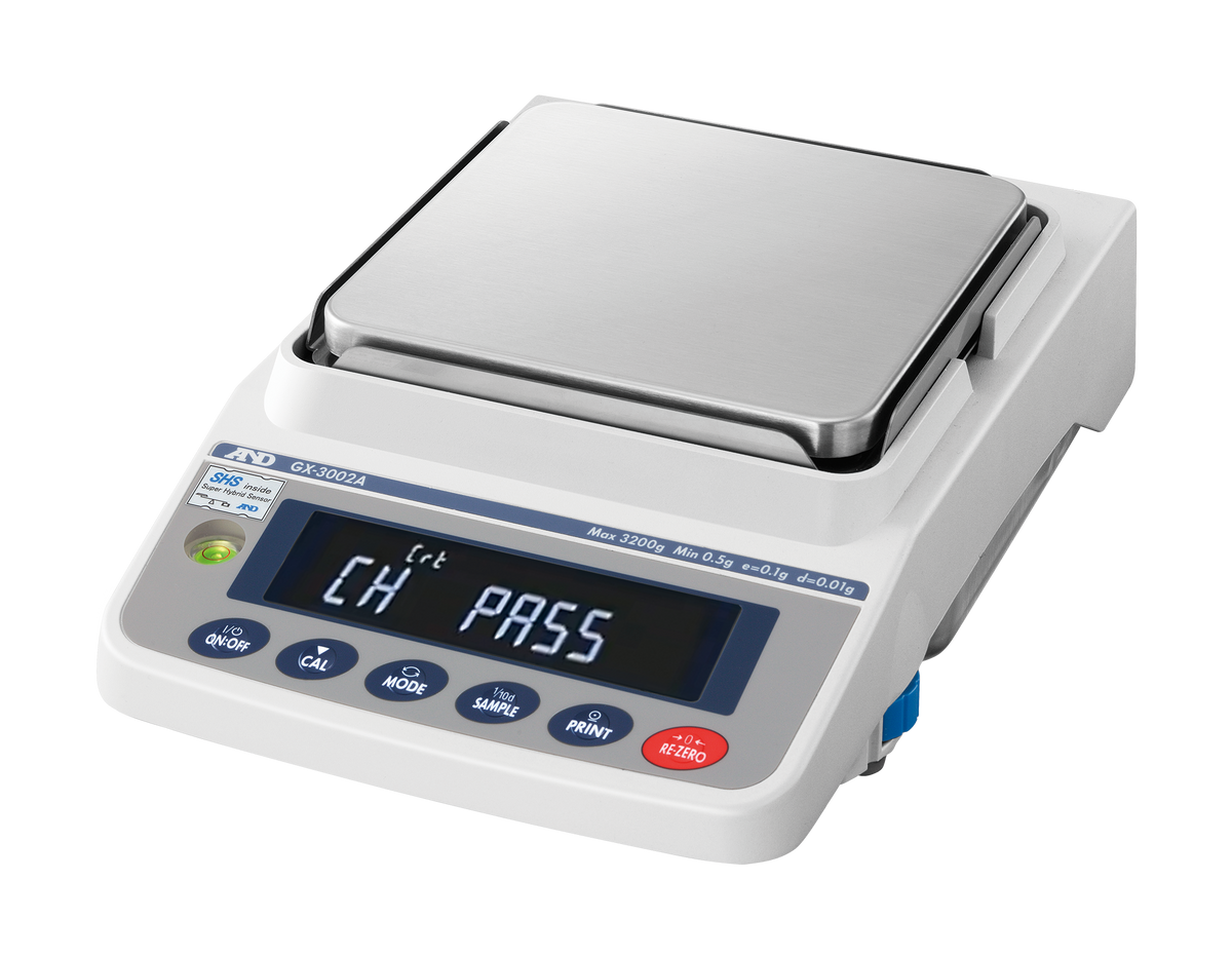 A&D Weighing Apollo GX-6001A Precision Balance, 6200g x 0.1g with Internal Calibration with Warranty
