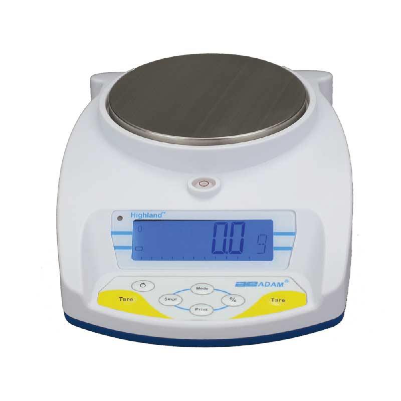 Adam Equipment HCB 3001 3000g, 0.1g, Highland Portable Precision Balance - 24 Month Warranty