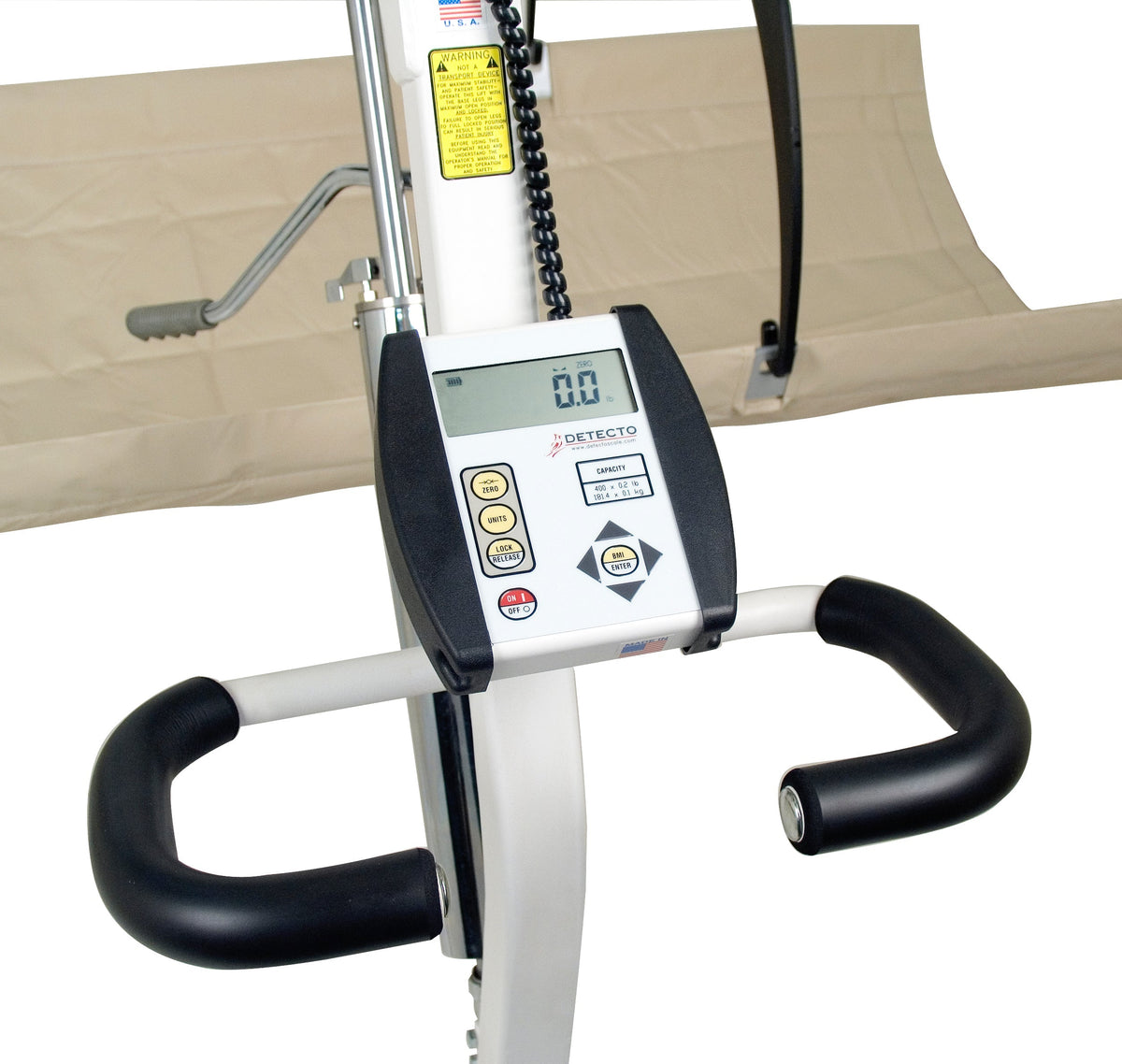 Detecto IBFL500-C In-Bed Scale 500 lb Capacity, BT / WiFi Adaptor