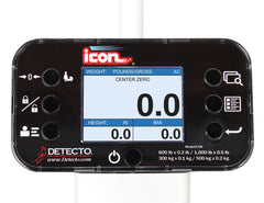 Detecto ICON Digital Scales with Sonar Height Rods