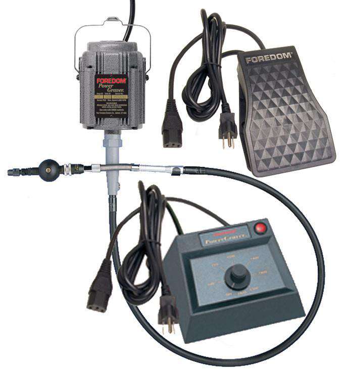 Foredom K.2293 PowerGraver Kit 230 Volt-Int'l