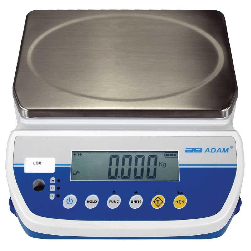 Adam Equipment LBX 12 25lb/12kg, 0.005lb/2g, Latitude Compact Bench Scale - 12 Month Warranty