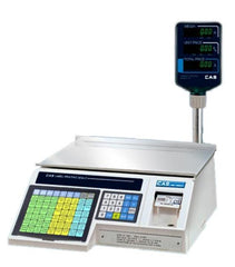 CAS LP1000NP, 30 x 0.01 lbs, LP-1000NP Label Printing Scale, Pole Model with 1 Year Warranty