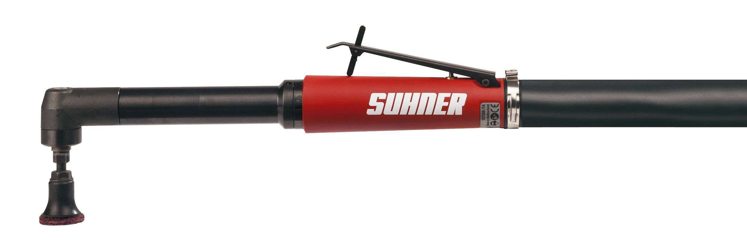 Suhner LVB 13 Long Neck Right Angle Die Grinder 13000 rpm 0.34 hp 1/4" Collet