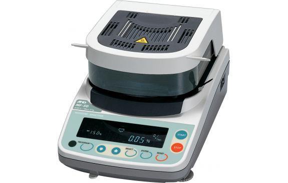 A&D Weighing ML-50 Moisture Analyzer, 51g x 0.005g (0.1% Moisture Content) with Warranty