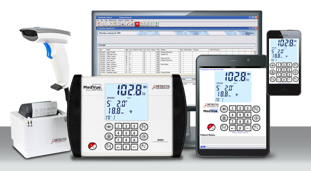 Detecto MV1 Digital Weight Indicator