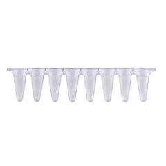 MTC Bio P3801-QF, 0.1ml qPCR 8-Strip (With Separate Optical Strip Caps) Frosted, 120/pk