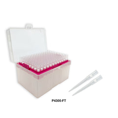 MTC Bio P4300-FT, Pipette Tips, Filtered, 300Âµl Capacity, Sterile, for 200Âµl and 300Âµl Pipettes, 10 Racks of 96 Tips