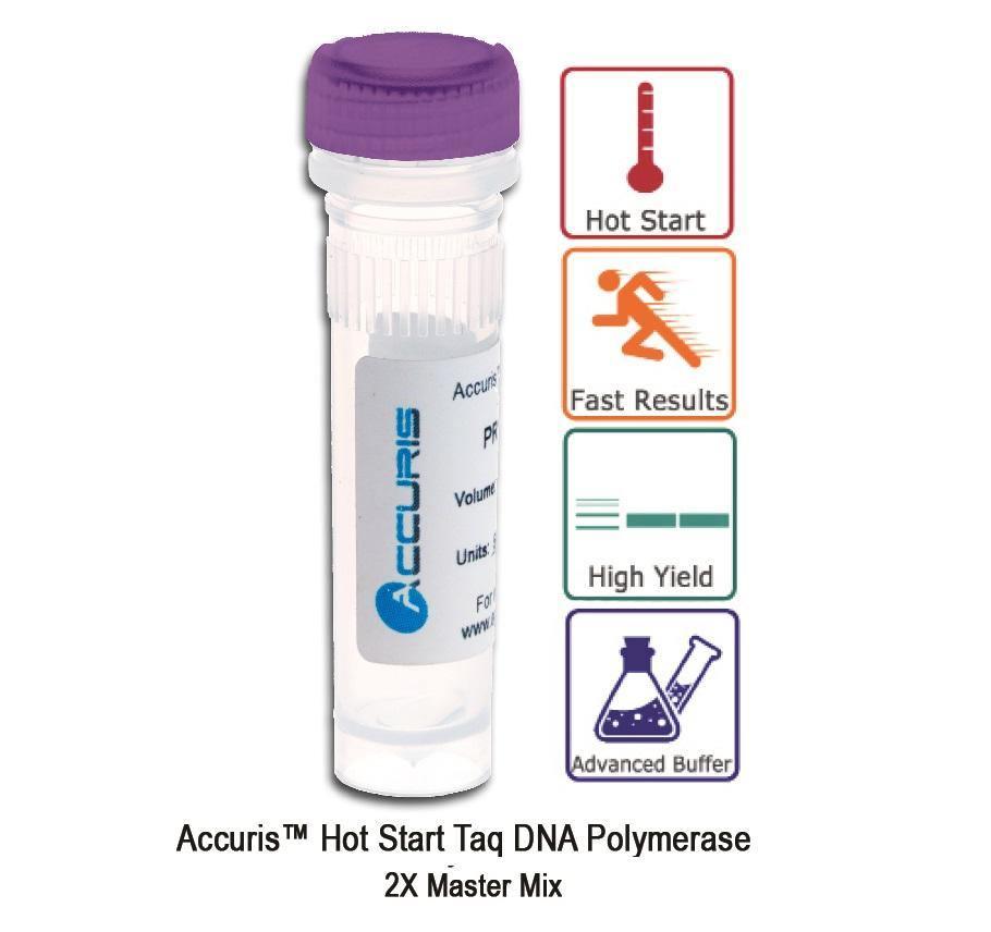 Accuris PR1001-HS-S Hot Start Taq Master Mix, Sample, 5 Reactions